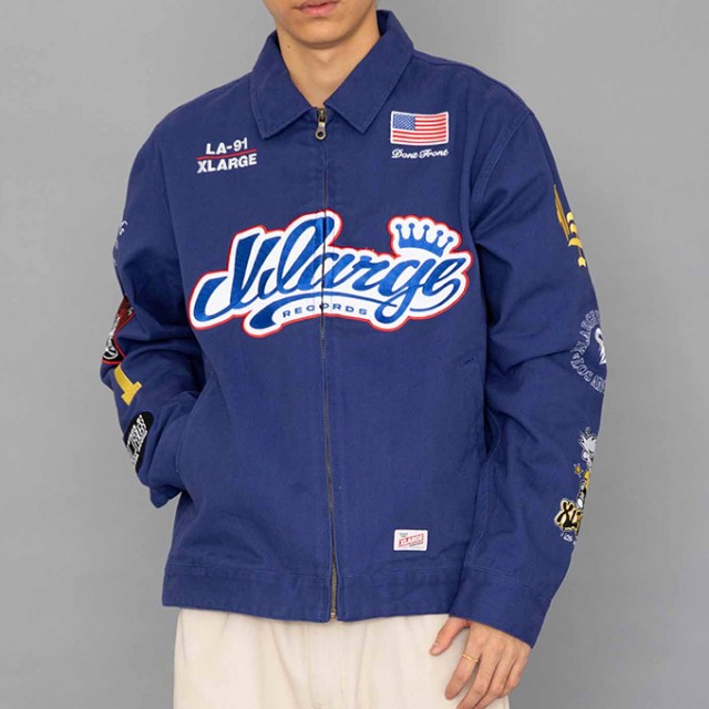 XLARGE エクストララージ 」 RECORDS WORK JACKET XLARGE