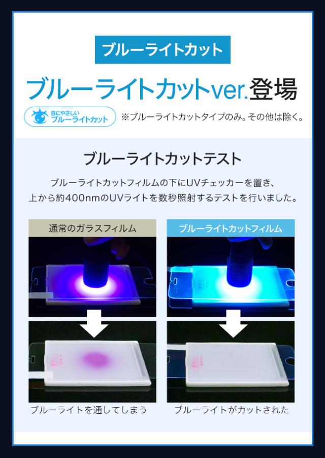 ブルーライトカットタイプ新登場