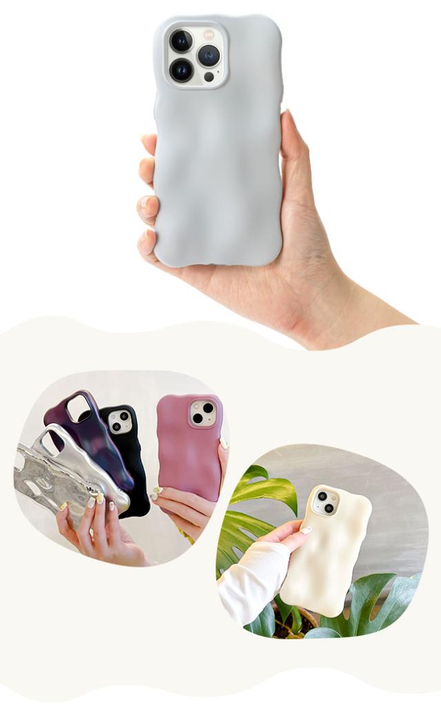 iphoneケース,韓国,ぷっくり,ぽこぽこ,もこもこ,ぷくぷく,3D,立体,雲,かわいい,おしゃれ,シンプル,女子,シンプル,人気,トレンド,くすみカラー,淡色,マット,非光沢,つや消し,