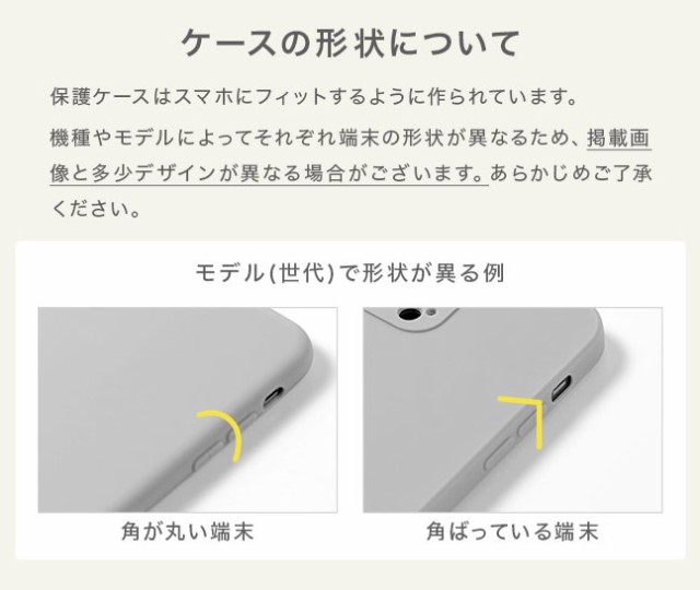 ケースの形状について