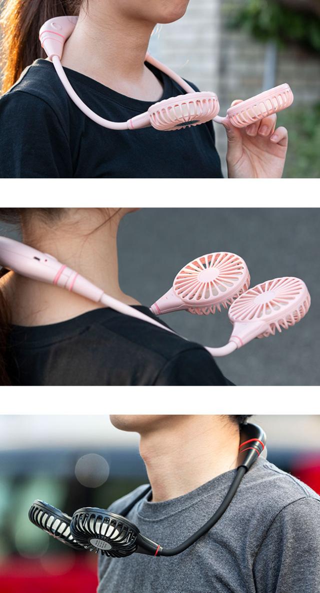 ハンディファン,ハンディーファン,首かけ,充電式,長時間,大容量,手持ち扇風機,小型,扇風機,卓上,モバイルファン,熱中症対策グッズ,ひんやりグッズ,パステルカラー,おしゃれ,かわいい,ハンズフリー,ネックバンド,光る,LED