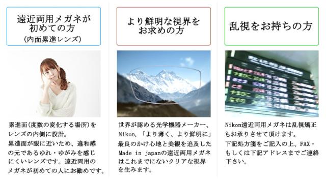日本製 Nikonレンズ使用 遠近両用メガネ】レイリー ML148［全額返金