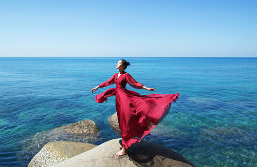 結婚式のお呼ばれ40代 ワンピース ロングスカート パーティードレス 総