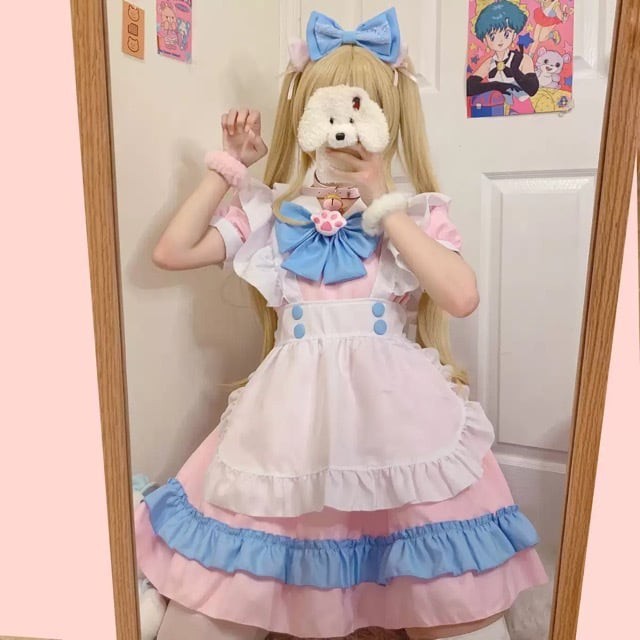 アイドル 衣装 魔法少女 ロリータ ファッション ワンピース メイド服 ...