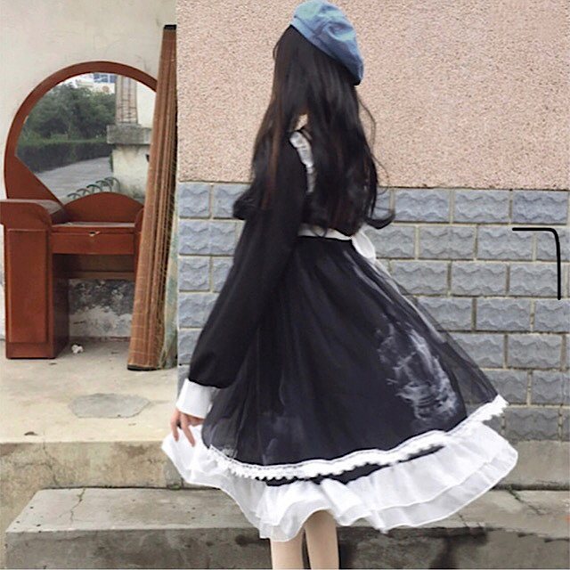 カジュロリ セーラーカラーワンピース 量産 アイドル 衣裳 撮影会 森