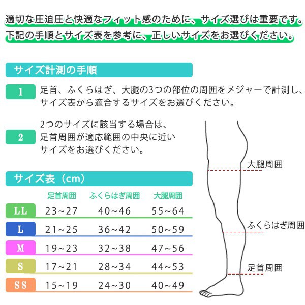 アルケア アンシルク・プロJ ストッキング 両足 弾性ストッキング 着圧