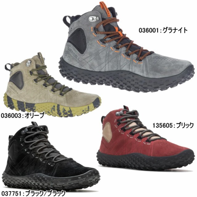 メレル MERRELL メンズ スニーカー ラプト ミッド ウォータープルーフ