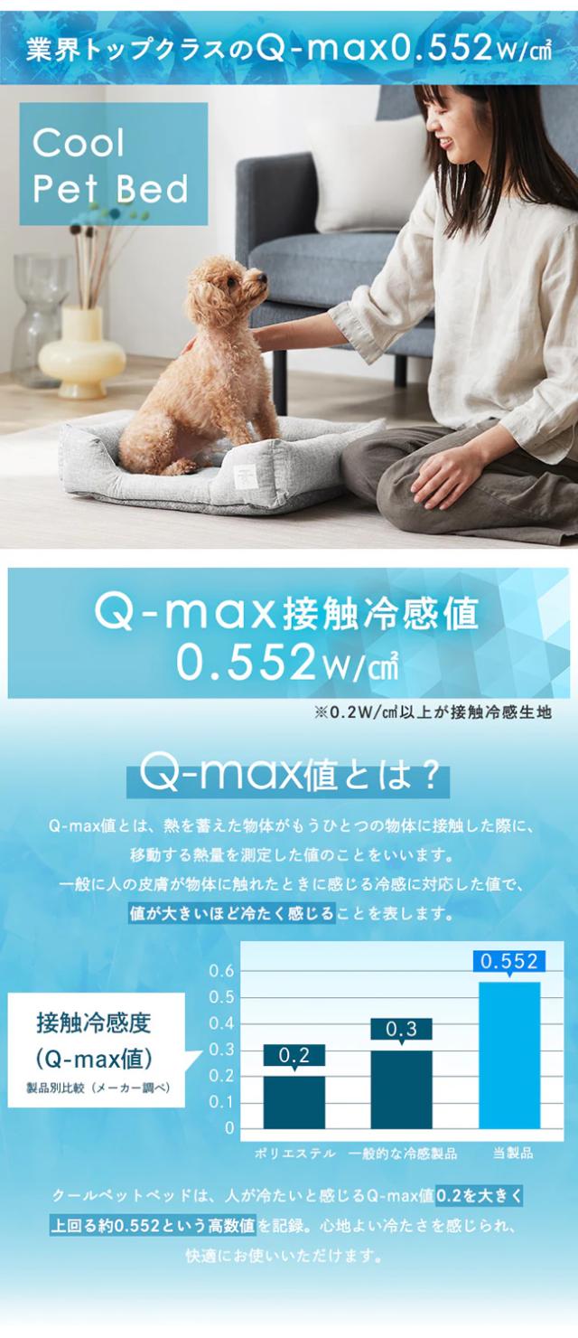 アイリスクールペットベッド スクエア型