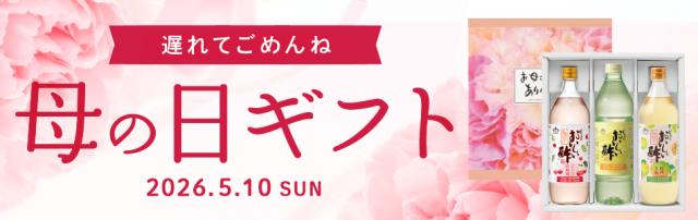 母の日バナー 遅れてごめん