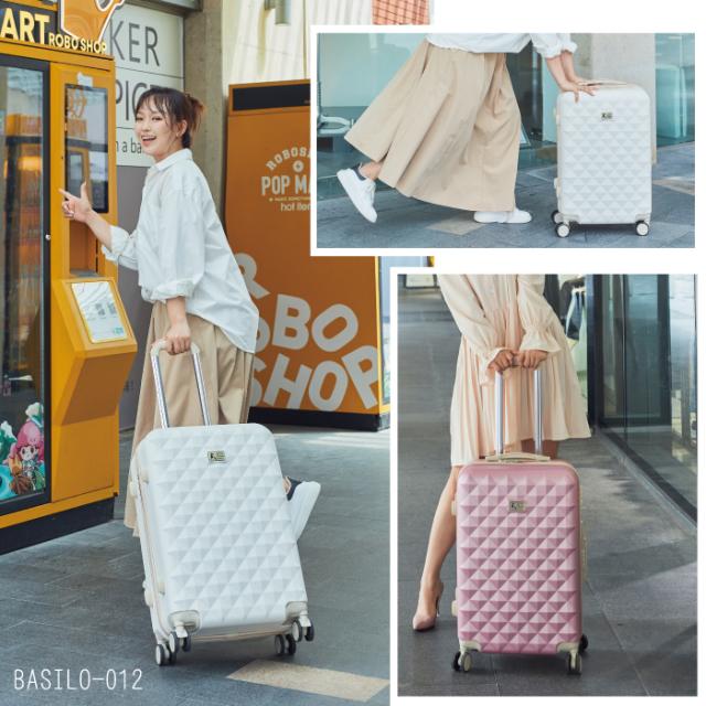 かわいい キルト 柄 ] キャリーケース スーツケース 機内持ち込み  