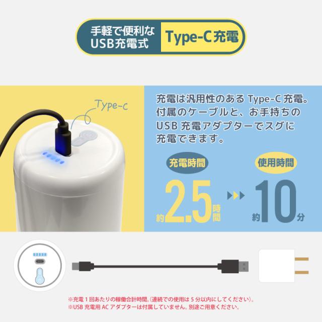 ハイパワーコンパクトエアーポンプ