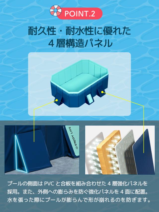 折りたたみプール