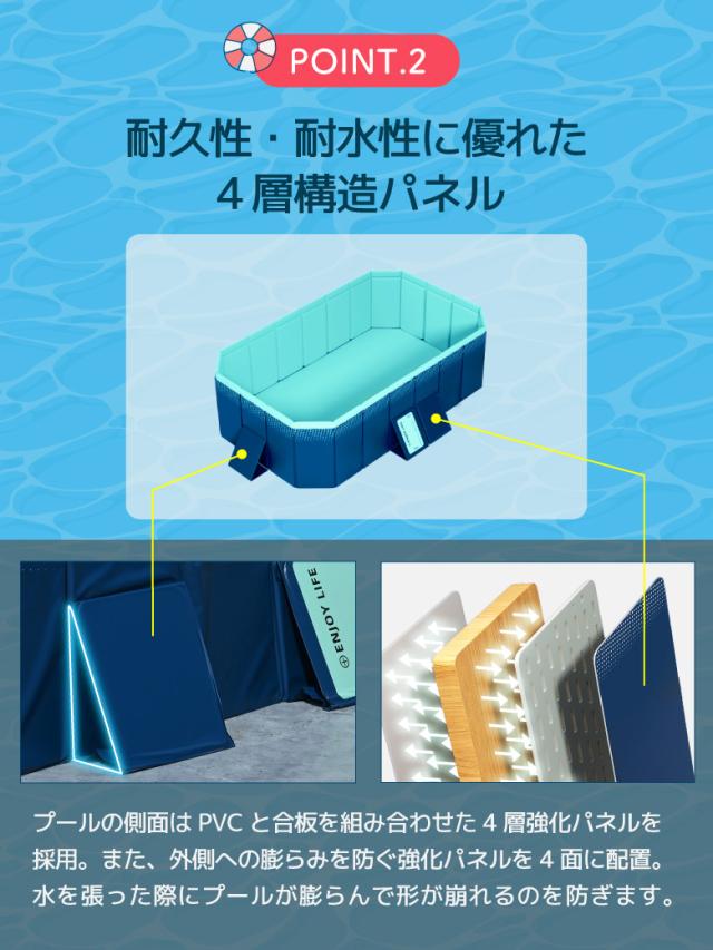 折りたたみプール