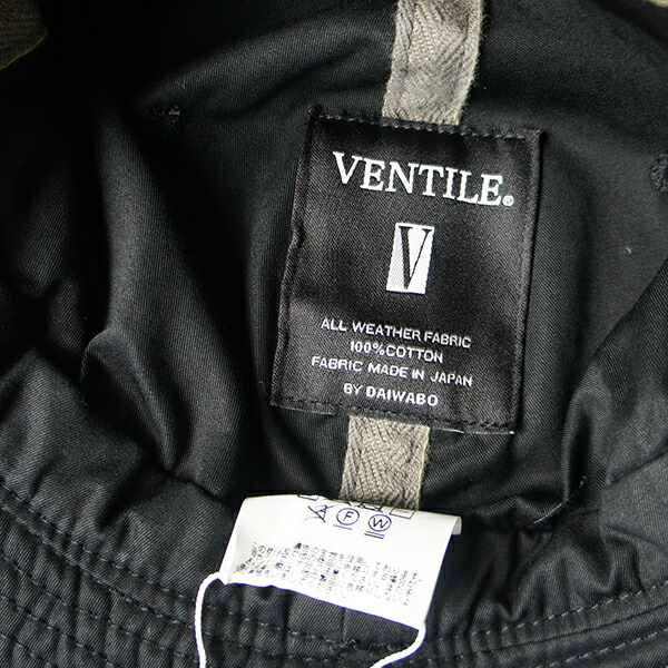 デコー DECHO / HUNTER HAT -VENTILE- / DE-14 / VENTILE / 耐水性 / 防水性 / 透湿性 / 通気性 / ユニセックス / 日本製 / 2025春夏