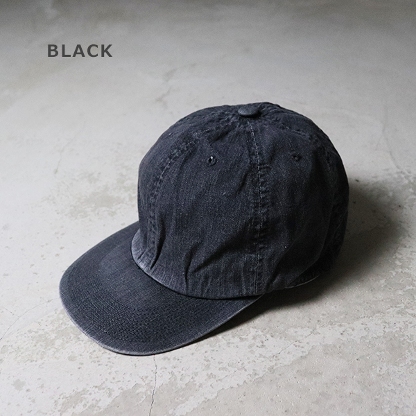 デコー / スタンダードボールキャップ バックル ウォッシュ / DECHO / STANDARD BALL CAP BUCKLE -WASH- / DE-20W / ユニセックス / 日本製 / 2024春夏