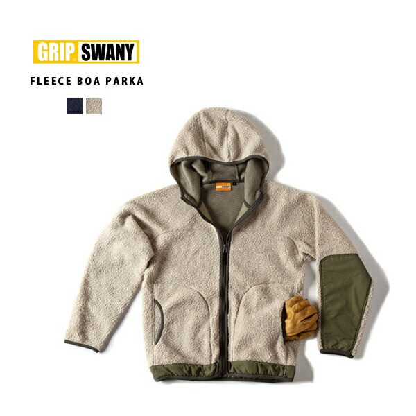 GRIP SWANY グリップスワニー FLEECE BOA PARKA フリース