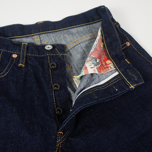 サンカ Sanca / 15.5OZ DENIM 5P TAPERED FIT / PT01 / INDIGO / テパードデニムパンツ / メンズ / 日本製 デニム