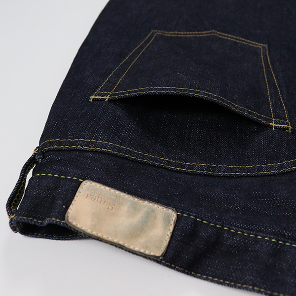 サンカ Sanca / 15.5OZ DENIM 5P WIDE FIT / PT06 / INDIGO / ワイドデニム パンツ / メンズ / 日本製 デニム