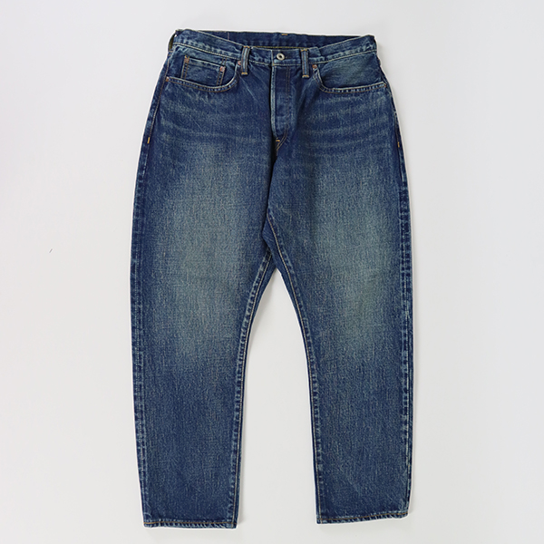 サンカ Sanca / 15.5OZ DENIM 5P TAPERED FIT USED INDIGO / S25FPT02 / テパードデニムパンツ / ユーズド加工 / メンズ / 日本製 デニム