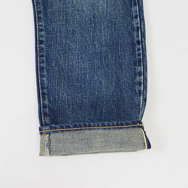 サンカ Sanca / 15.5OZ DENIM 5P TAPERED FIT USED INDIGO / S25FPT02 / テパードデニムパンツ / ユーズド加工 / メンズ / 日本製 デニム