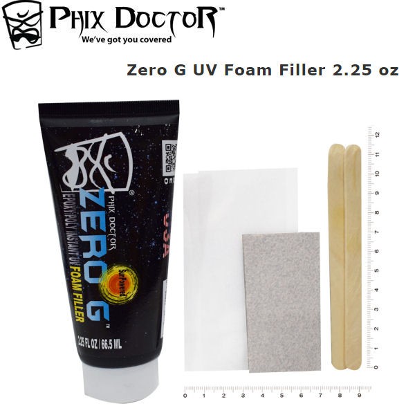 フィックスドクター エポキシ ポリエステル用 Zero G UV Foam Filler