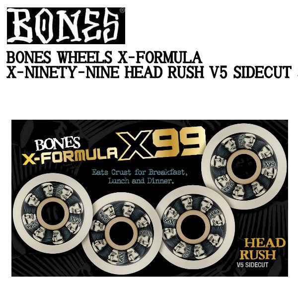 BONES BEARINGS】ボーンズベアリング BONES WHEELS X-FORMULA