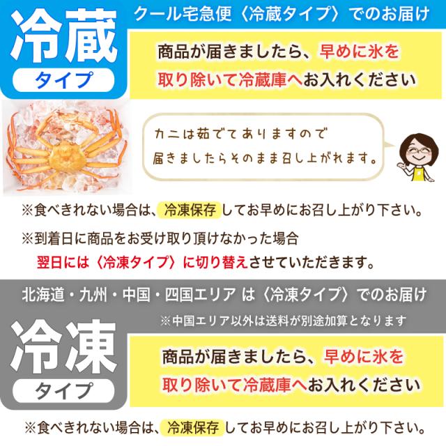 発送方法はクール便