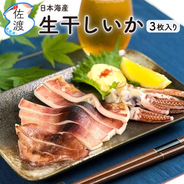 日本海産生干しいか