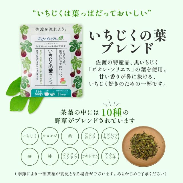いちじくの葉ブレンド説明