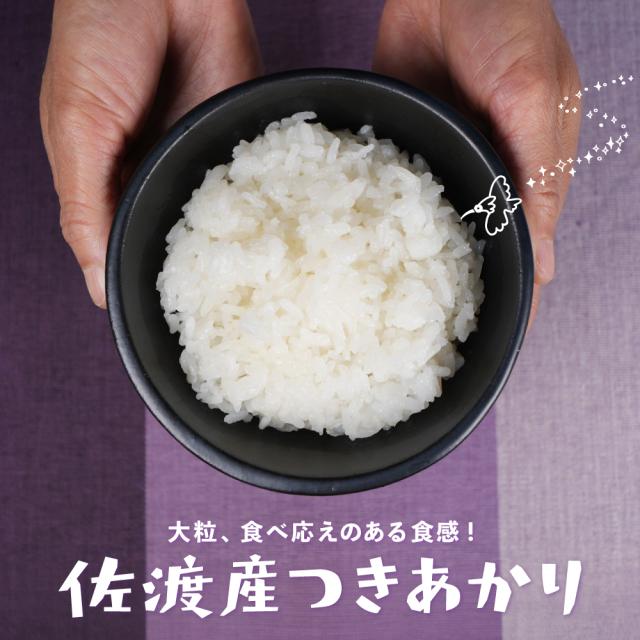 佐渡産つきあかり　白米