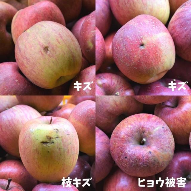 訳りんごキズ