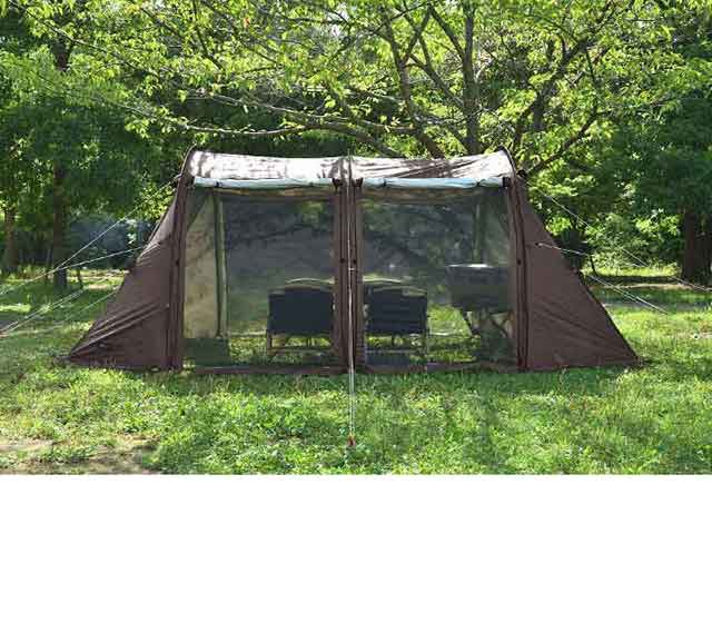 FIELDOOR テント 大型 ドームテント トンネルテント 480 480cm