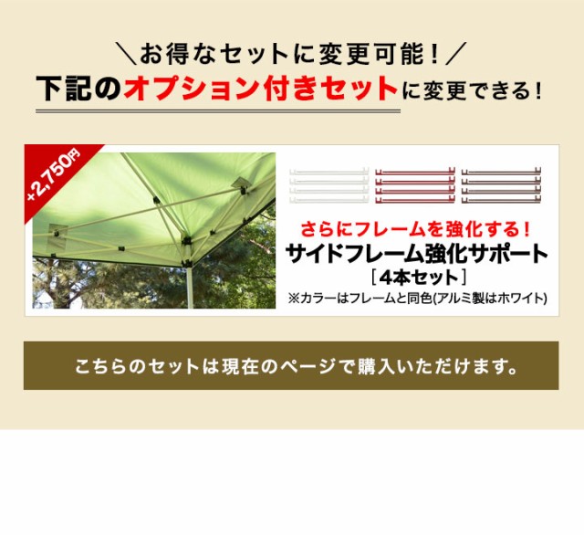 タープテント 3m x 2m 強化版 スチール テント タープ 3.0m 2.0m