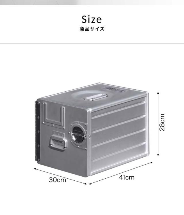 FIELDOOR　アルミギャレーボックス 28L Amazon | FIELDOOR アルミ ギャレーボックス 28L ＆ アルミ