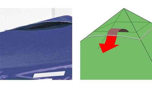 タープテント 2m サイドシート 1枚付き ワンタッチ 設営 スチール 強化版サイドフレーム センターロック テント タープ 200 2.0m ワンタッチタープ UVカット ワンタッチタープテント イベント アウトドア キャンプ FIELDOOR 1年保証 送料無料