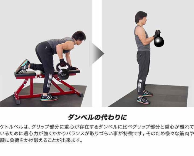 ケトルベル 24kg ダンベル ケトルダンベル トレーニング 器具 ケトルベルトレーニング ウエイトトレーニング 体幹トレーニング インナーマッスル  持久力 筋肉 筋トレ エクササイズ 初級 中級 上級 自宅 ジム 1年保証 [送料無料]｜au PAY マーケット