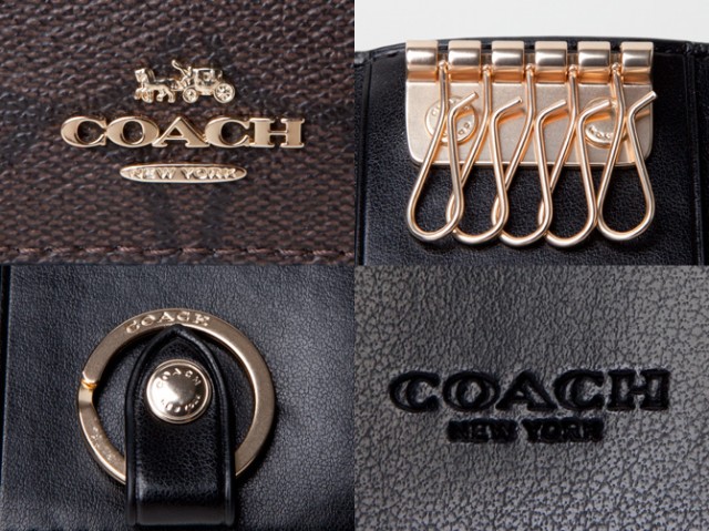 F77998 COACH コーチ キー ケース シグネチャー③ - 小物