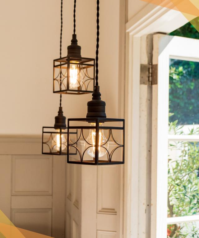 照明 シェード 黒 メタル ラントレ