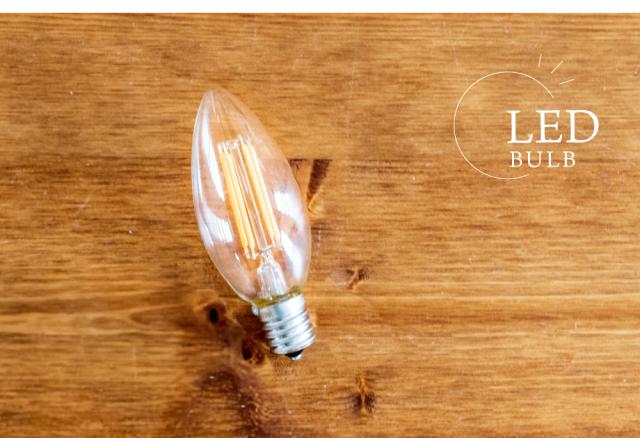 LED電球 フィラメント シャンデリア球