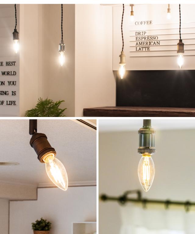 LED電球 フィラメント シャンデリア球