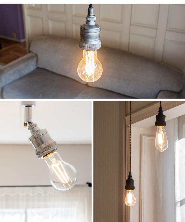 LED電球 フィラメント E26 普通球