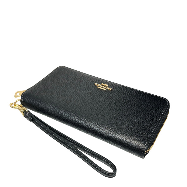 コーチ 財布 レディース COACH 長財布 レザー ロング ジップ アラウンド ウォレット デタッチャブル カードケース CBZ98 IMBLK ブラック コーチ 財布 レディース COACH 長財布 レザー ロング ジップ