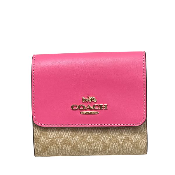 コーチ 財布 レディース COACH 折り財布 シグネチャー トライ