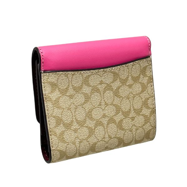 コーチ 財布 レディース COACH 折り財布 シグネチャー トライ