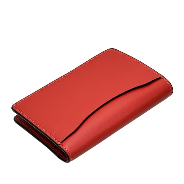 コーチ 財布 メンズ COACH 折り財布 レザー ID ウォレット カードケース CJ728 QBRCK ブライトポピー コーチ 財布 メンズ COACH 折り財布 レザー ID ウォレット カード