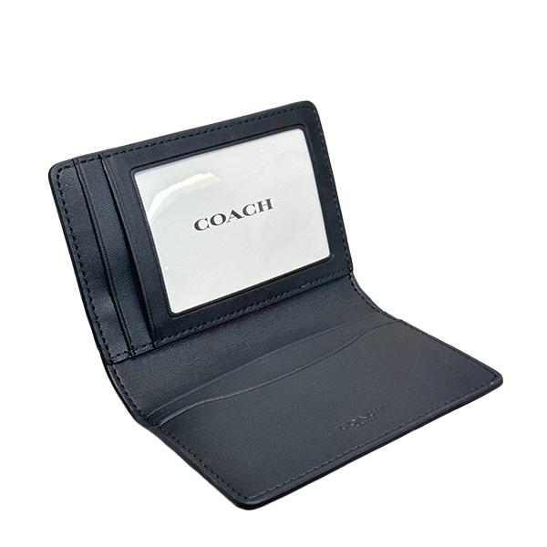 Coach カードケース 名刺入れ レディース メンズ CJ753-QBKHA コーチ COACH カードケース CJ753-QBKHA レディース メンズ