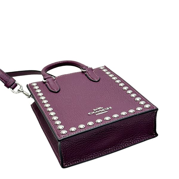 コーチ バッグ レディース COACH ハンドバッグ レザー リベット ノース