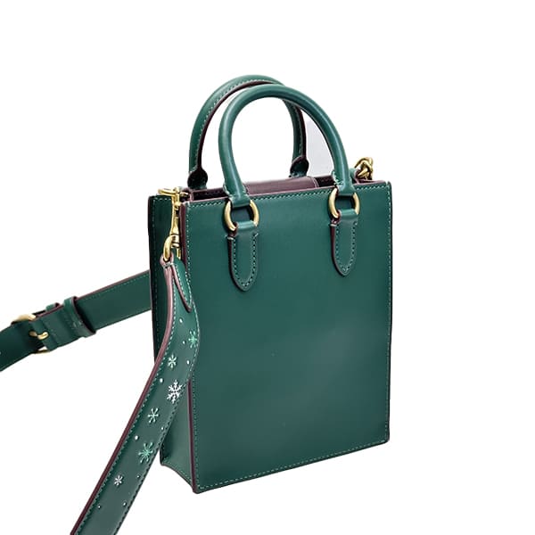 コーチ バッグ レディース COACH ハンドバッグ DISNEY×COACH スレッド モチーフ ノース サウス ミニ トート クロスボディー CN021 B4CZS ダークパイン コーチ バッグ レディース COACH ハンドバッグ DISNEY×COACH スレッド