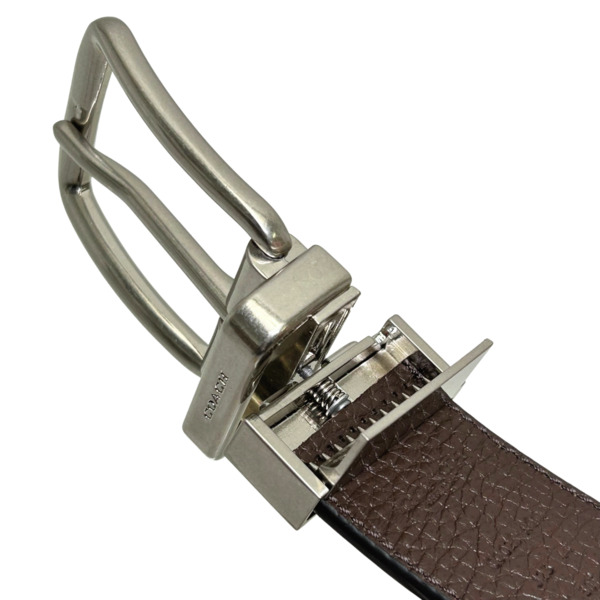 【COACH】メンス リバーシブル. レザーベルト COACH コーチ ベルト メンズ アウトレット レザー ブラック