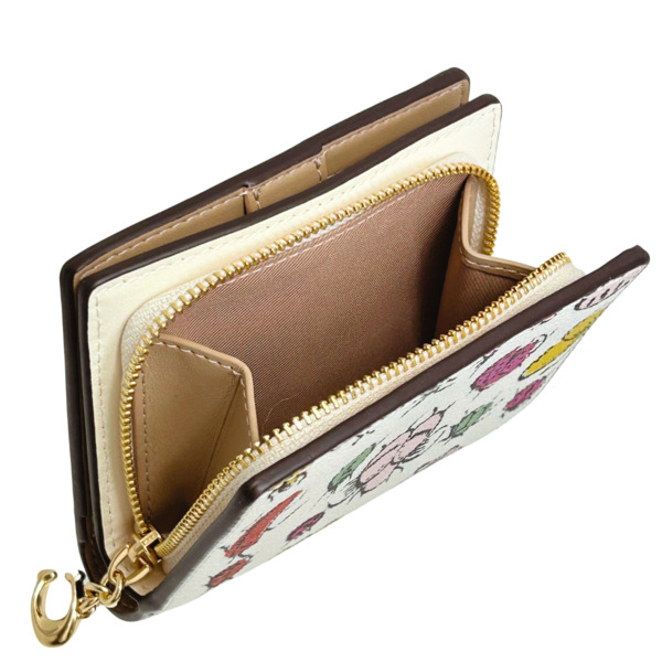 コーチ 財布 レディース COACH 折り財布 クリーチャー プリント